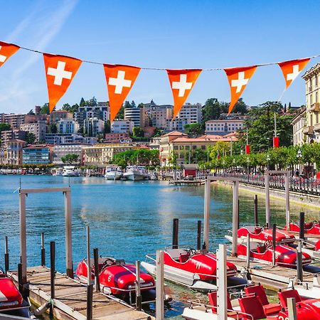 Morcote Magic View - Happy Rentals Eksteriør bilde