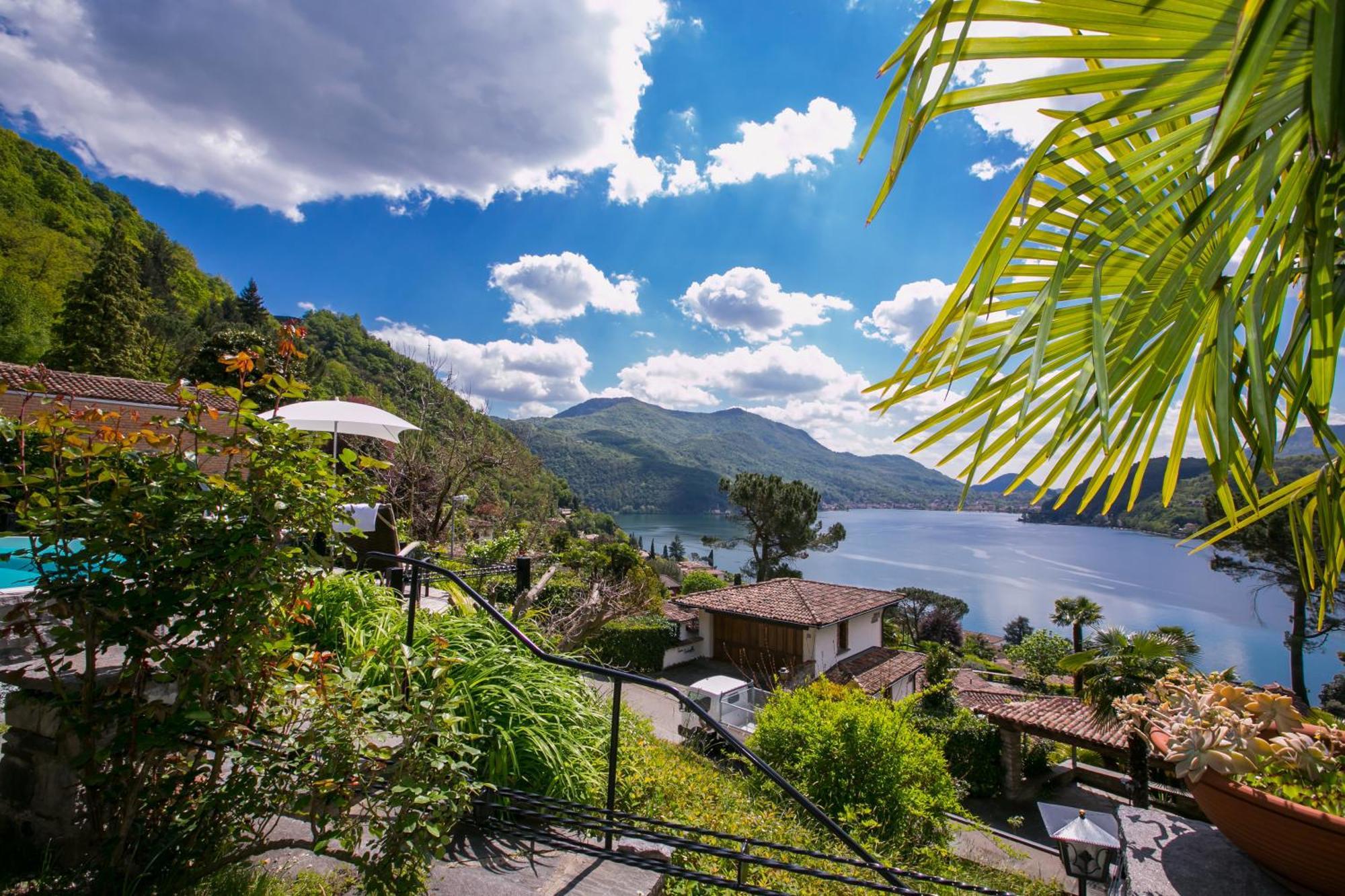 Morcote Magic View - Happy Rentals Eksteriør bilde
