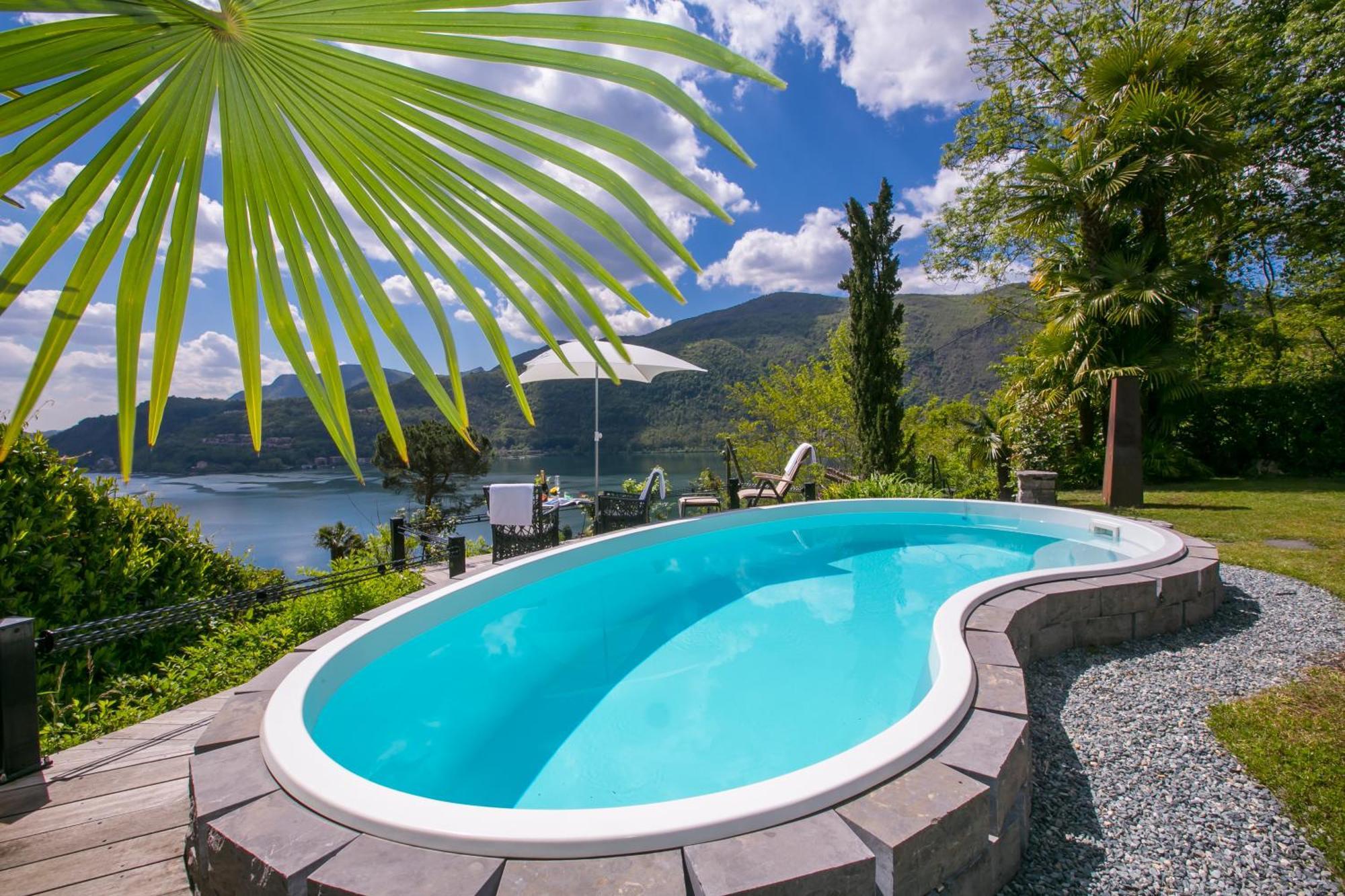 Morcote Magic View - Happy Rentals Eksteriør bilde